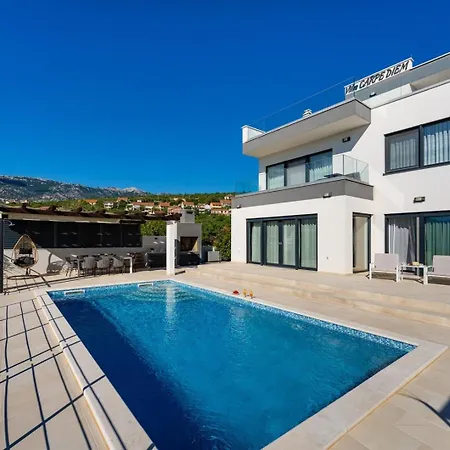 Luxury Wonder Heated Pool 32 M2 Sea View Maslenica