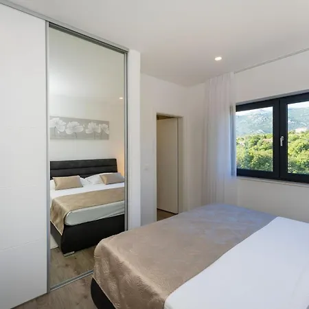 Luxury Wonder Heated Pool 32 M2 Sea View * 马斯莱尼察
