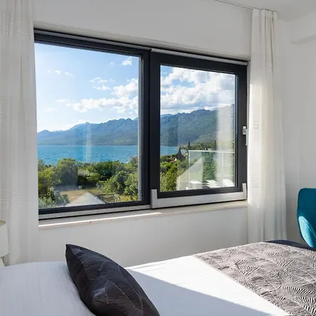 Luxury Wonder Heated Pool 32 M2 Sea View 马斯莱尼察