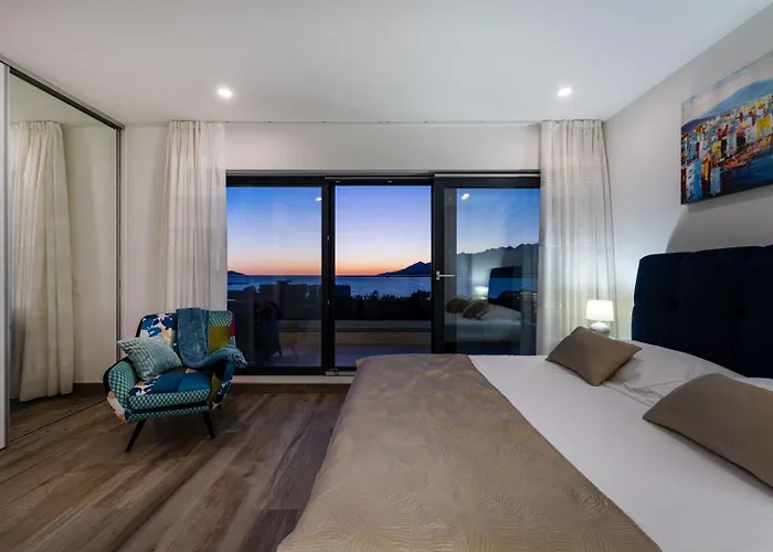 Luxury Wonder Heated Pool 32 M2 Sea View * Maslenica