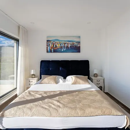 Luxury Wonder Heated Pool 32 M2 Sea View Vila Maslenica